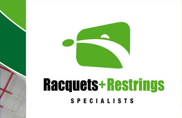 Racquets + Restrings Specialists - logo